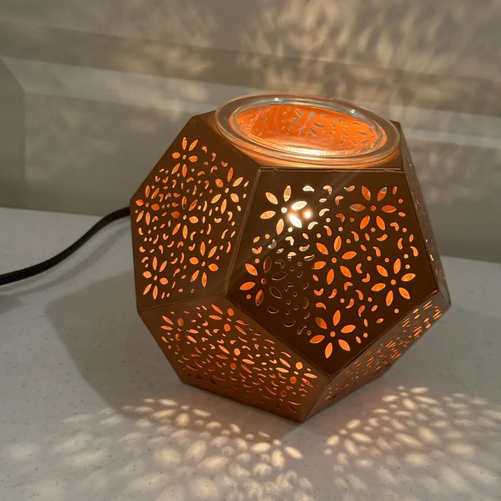 Scentsy Copper Cast Warmer ~ Like NEW